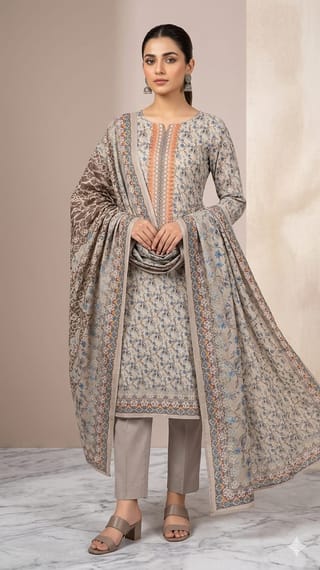 Pakistani Zam Zam Three Piece Unstitch 3