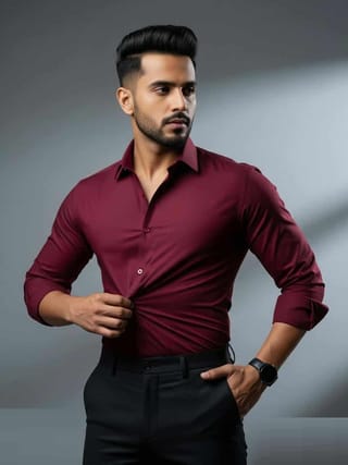 China Stitch Formal Shirt 1
