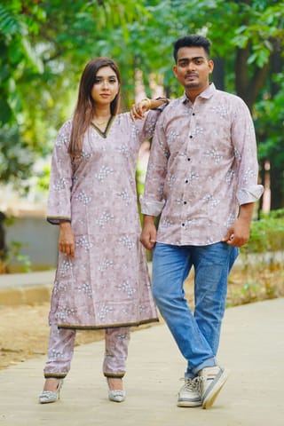 Matching Couple Dress | 2 Pcs and shirt 2