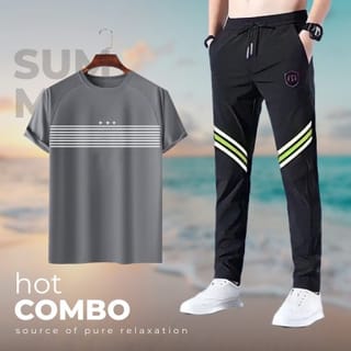Stylish Sports T-Shirt & Trouser (2pc Set) 4
