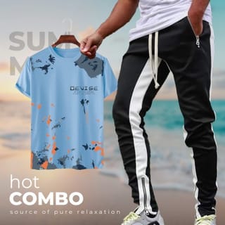 Stylish Sports T-Shirt & Trouser (2pc Set) 5