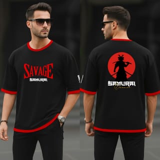 Premium Streetwear Drop Shoulder T-shirt for Men 4