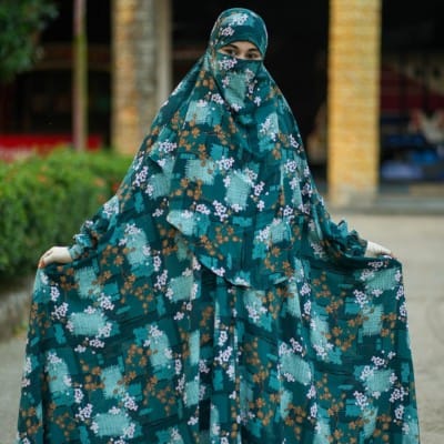 🌸 Elegant Palazzo long Khimar Set – আপনার স্টাইলে পর্দার সঙ্গে দিন নতুন মাত্রা !🌸