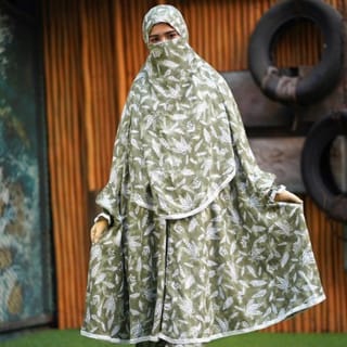 Long Khimar Floor Touch Jilbab 3
