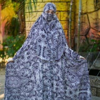 Long Khimar Floor Touch Jilbab 5