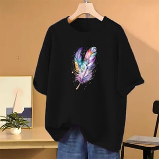 ladies regular fit T-shirt160-165 GSMCotton fabricM = chest 38″, length 25″  , sleeve 6″.L = chest 40″ , length 26″ , sleeve 6.3″XL= chest 42, length 27, sleeve 6.5” 2
