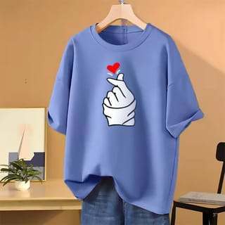 ladies regular fit T-shirt160-165 GSMCotton fabricM = chest 38″, length 25″  , sleeve 6″.L = chest 40″ , length 26″ , sleeve 6.3″XL= chest 42, length 27, sleeve 6.5” 5