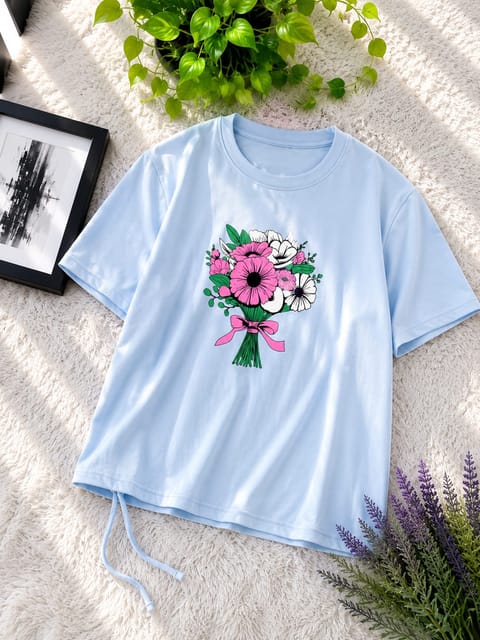 Stylish Ladies Drop Shoulder Tshirt