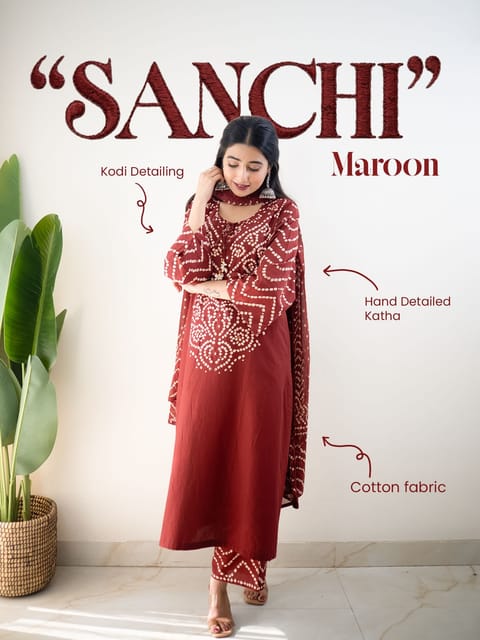 Cunri Print Three Piece