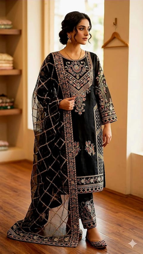 Sada Bahar Three Piece