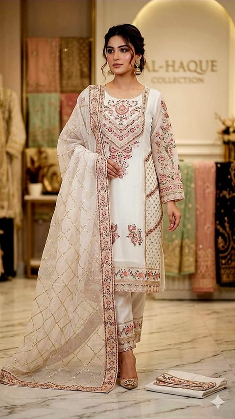 Sada Bahar Three Piece