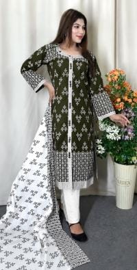 Cotton Readymade Three Piece 2