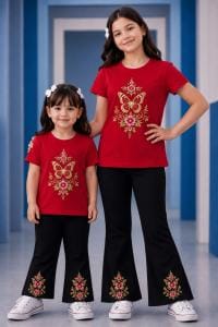 Kids Tshirt and Pant Set 4