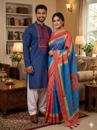 Boisakhi Sharee Panjabi Collection 4