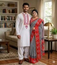 Boisakhi Sharee Panjabi Collection 5