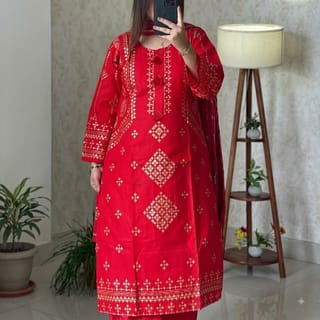 Arong Cotton Three Piece 3