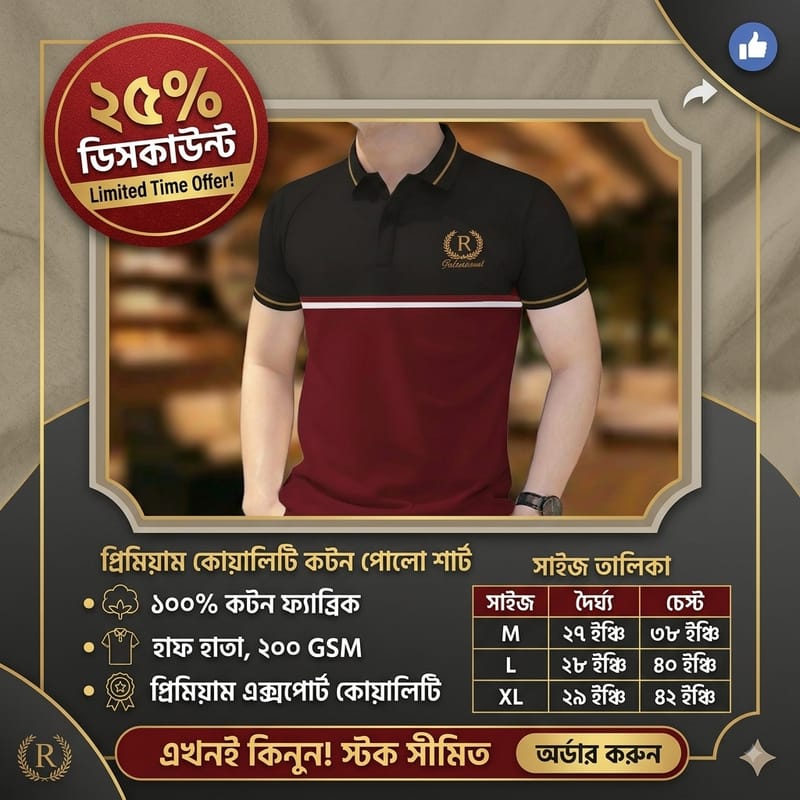 Polo shirt for men