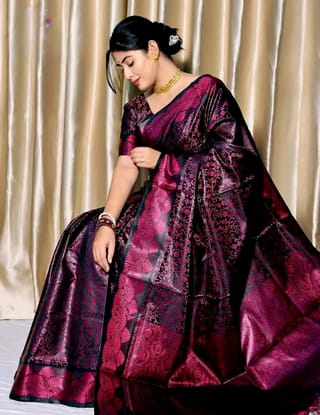 Royal Benaroshi Katan Saree 3