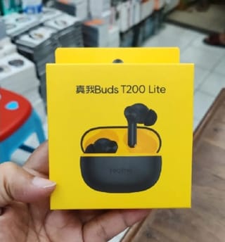 Realme Buds T200 Lite TWS Earbuds - Black 2