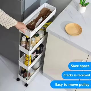 4 Layer MultiPurpose Trolley Rack 5