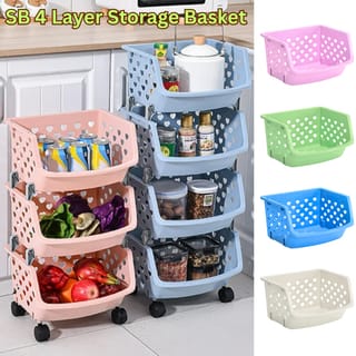4 Layer MultiPurpose Vegetable Rack 2