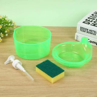 2 in 1 Dish Soap Dispenser with Sponge Holder 3