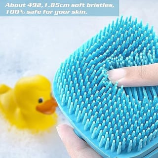 Silicone Body Scrubber with Soap Dispenser 2