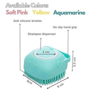 Silicone Body Scrubber with Soap Dispenser 3