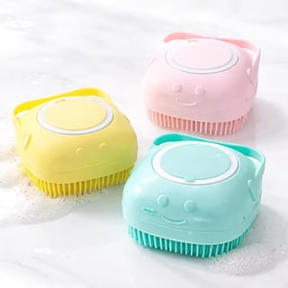 Silicone Body Scrubber with Soap Dispenser 4