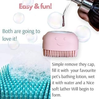 Silicone Body Scrubber with Soap Dispenser 5