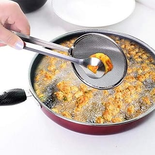 Stainless Steel Frying Oil Strainer Clip 2
