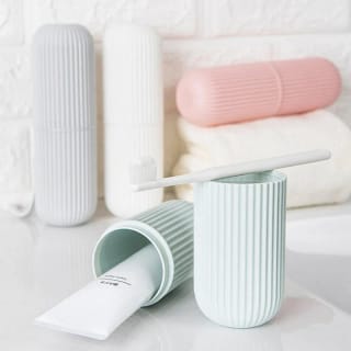 Portable Toothbrush Storage Case & Toothpaste Holder 2