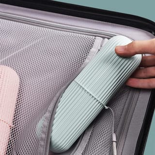 Portable Toothbrush Storage Case & Toothpaste Holder 3