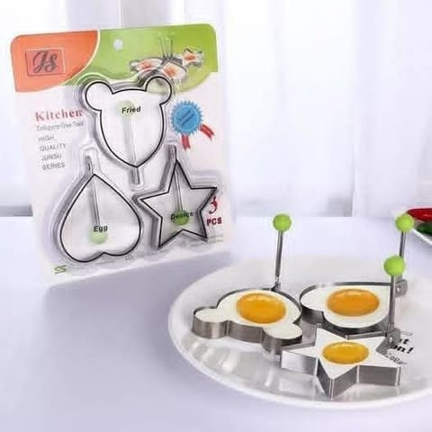 Stainless Steel Fried Egg Shape Set