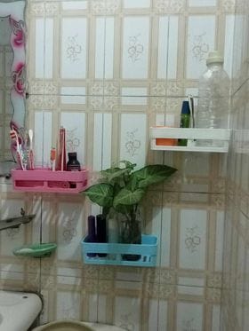 Wall Adhesive Bathroom Shelf 4