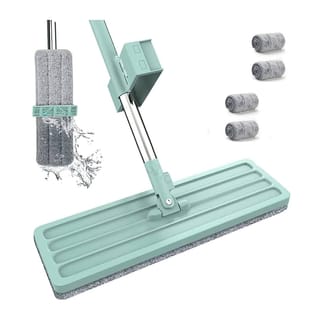 High Quality Hands Free Flat Mop with 2 Pads 2