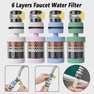 6 Layer Water Filter Tap Adjustable Sprayer 1