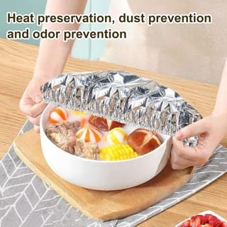 Reusable Aluminum Foil Food Covers (30 Pcs) 3