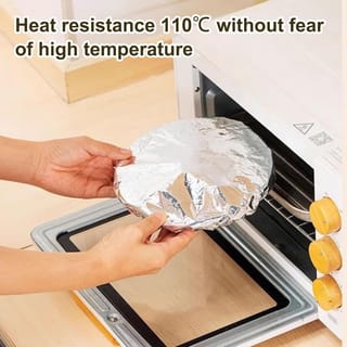 Reusable Aluminum Foil Food Covers (30 Pcs) 5