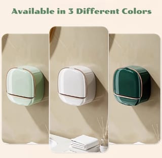 Wall Mounted Luxury Soap Holder with Drain Tray 3