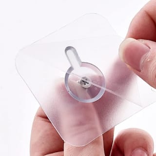 Wall Adhesive Screw Nut Hook (10 Pcs) 4