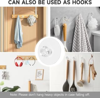 Wall Adhesive Diamond Hook (10 Pcs) 3