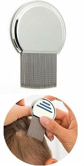 Stainless Steel Hair Lice & Nit Comb 5