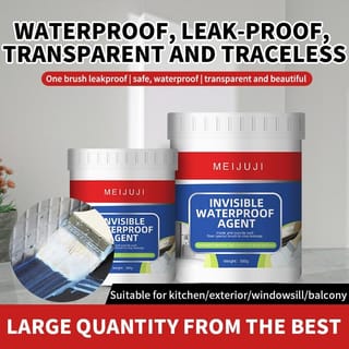 300g Waterproof Agent Transparent Sealing Coating Leak-Free Glue Adhesive Super Sealant Toilet Repair 2