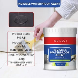 300g Waterproof Agent Transparent Sealing Coating Leak-Free Glue Adhesive Super Sealant Toilet Repair 3