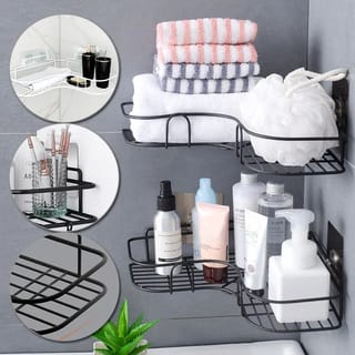 Stainless Steel Bathroom Corner Shelf 2