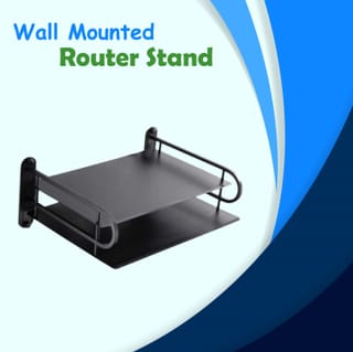 Wall Mounted WiFi Router & ONU Stand (Metal) 4