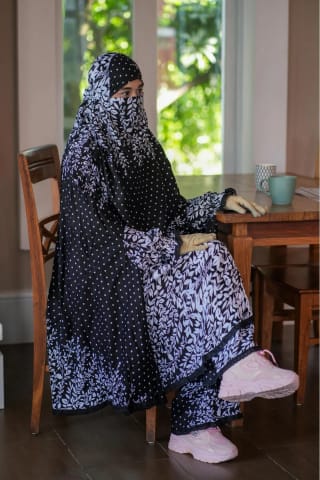 Plazo Khimar Set-203 3
