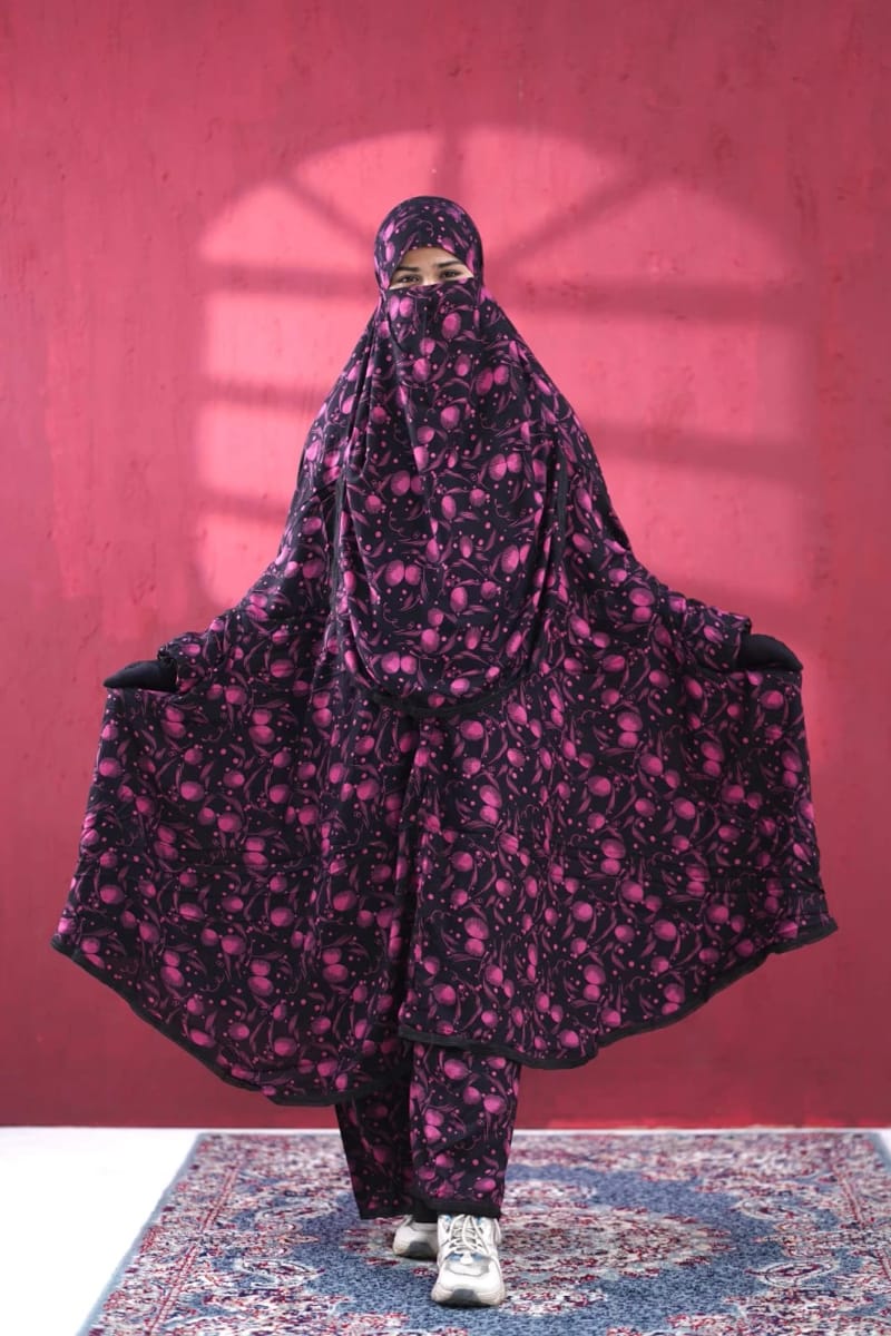 Plazo Khimar Set-204