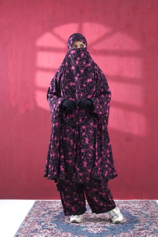 Plazo Khimar Set-204 2